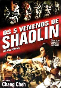 Os Cinco Venenos de Shaolin