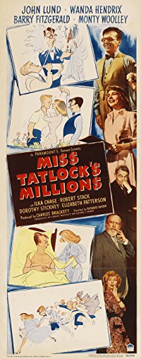 A Dança dos Milhões (Miss Tatlock's Millions)