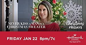 Filme - Nunca Beije Um Homem Em Um Suéter de Natal (Never Kiss a Man in a  Christmas Sweater) - 2020
